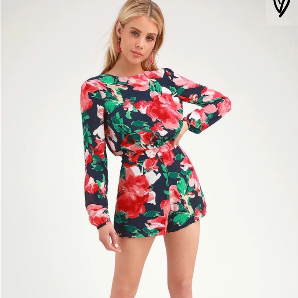 Lulu’s floral romper
